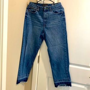 DKNY Jeans Women HIGH Rise Straight Leg